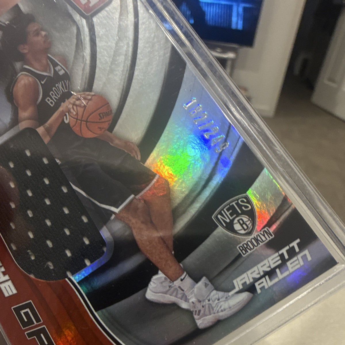 Panini 2017 18 Totally Certified Jarrett Allen Fabric Game FR JAL /992