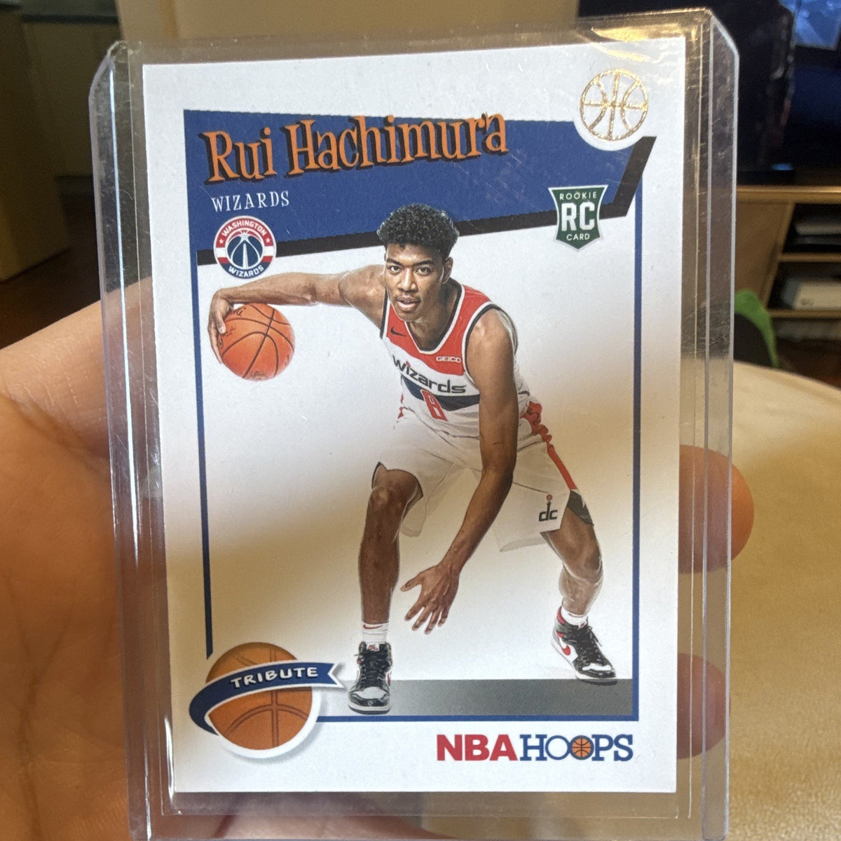 Panini 2019 20 NBA Hoops Tribute Rui Hachimura Rookie RC Wizards #3000