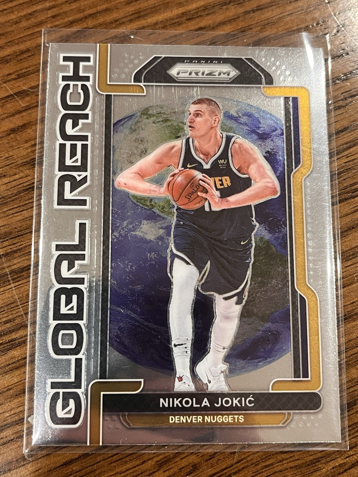 Panini Prizm Global Reach Nikola Jokić Denver Nuggets No. 3 2021 221