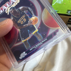 Topps Chrome Galaxy Greats GG 31 Metta World Peace Indiana Pacers3