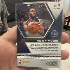 Panini 2019 20 Mosaic Andrew Wiggins Mosaic Parallel #73 Timberwolves1