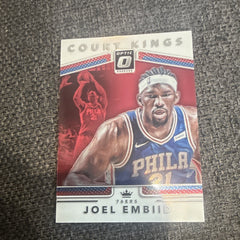 Panini Donruss Optic Court Kings Insert Joel Embiid #2 2017-18 76ers2