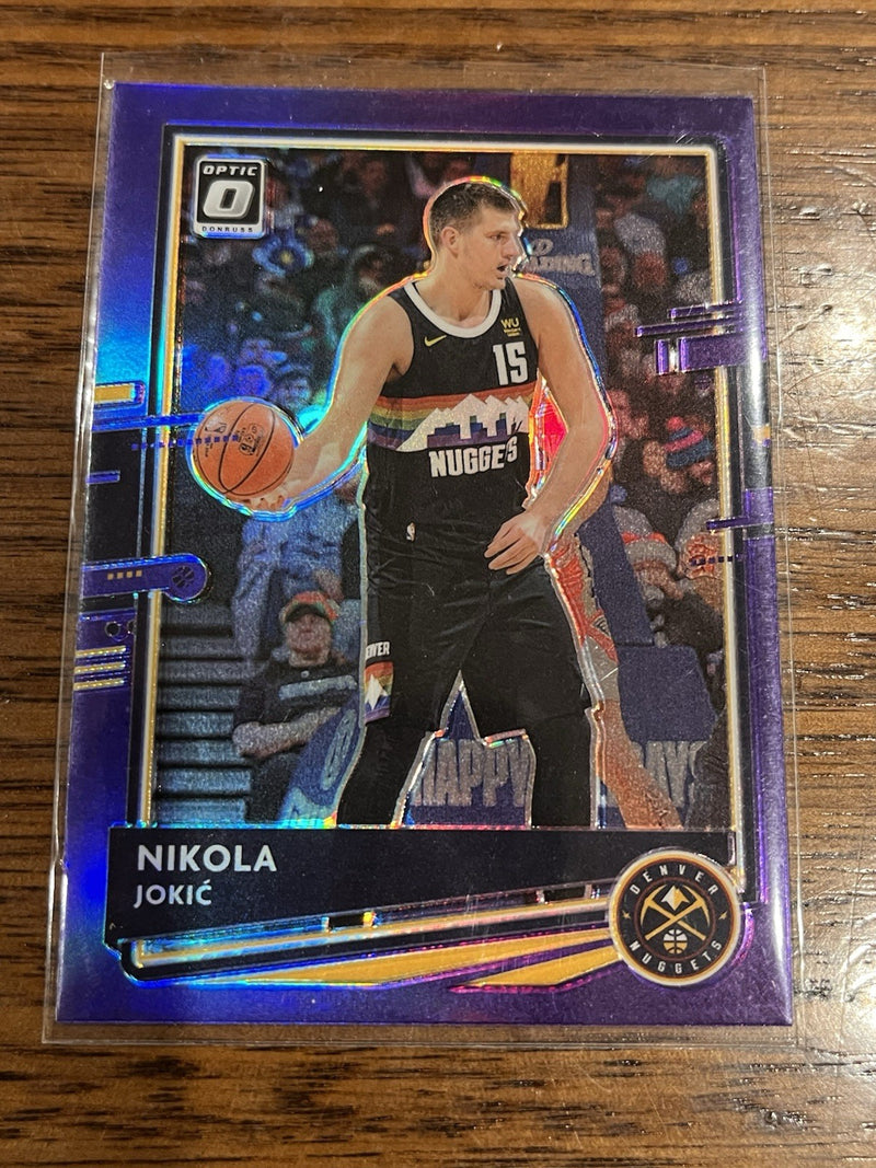 Panini Donruss Optic 2020 21 Nikola Jokić #96 Prizm Denver Nuggets1