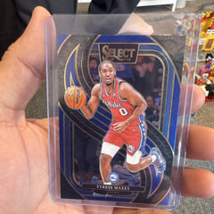 Panini Select 2024-25 Tyrese Maxey 76ers 2-Card Lot #20 Concourse #1563
