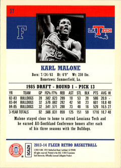 Karl Malone Base Fleer Retro 37 NM1