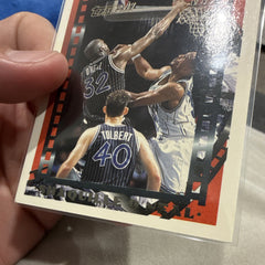 Topps Gold 1992-93 Highlight 3 Shaquille O'Neal Orlando Magic ROY Votes3
