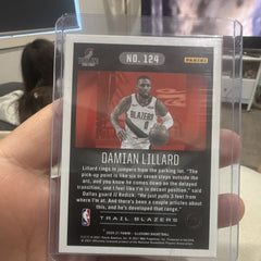 Panini Illusions 2020 21 Damian Lillard Base #124 Portland Trail Blazers1