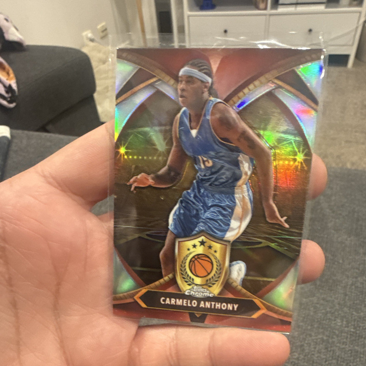 Carmelo Anthony Insert Topps Chrome Basketball   Refractor BOD 19 20250