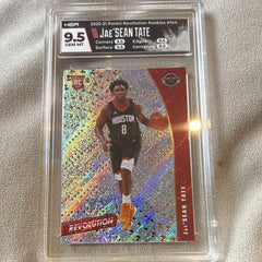 Panini 2020 21 Revolution Rookies #144 Jae'Sean Tate RC Graded HGA 9.50