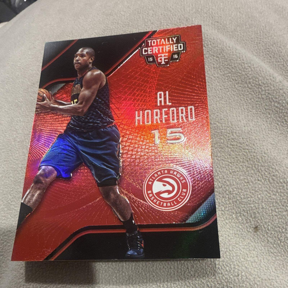 Panini Totally Certified Al Horford Atlanta Hawks #18 021/149 (2015 16)0