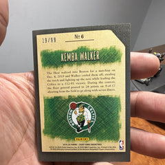 Panini Court Kings 2019 20 Kemba Walker Cross Hatching Handles No.6 19/991