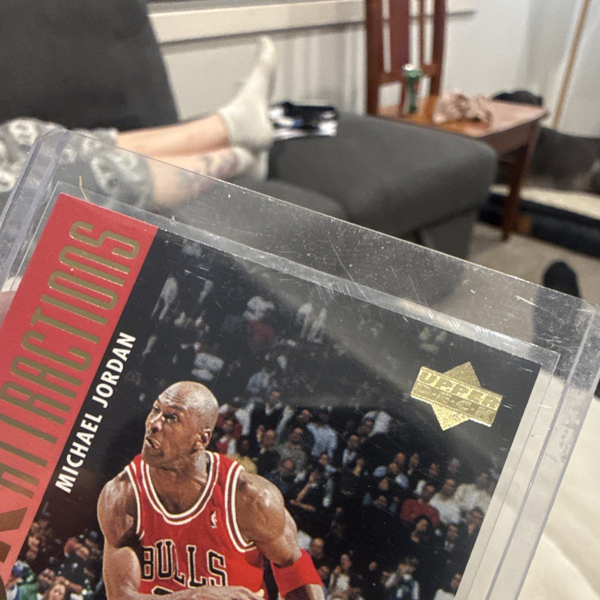 Upper Deck Michael Jordan Major Attractions Insert 1995 Chicago Bulls #3372