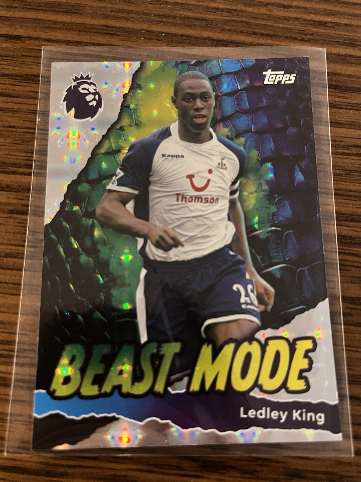 Topps Ledley King Beast Mode Topps Premier League 435 Tottenham 2025/26 Parallel1