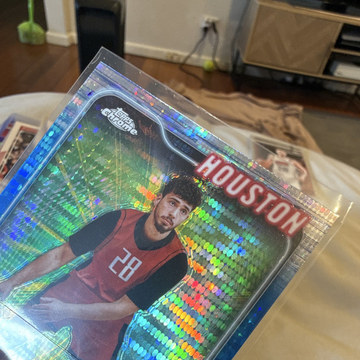 Topps Chrome Alperen Sengun 2023 24 Houston Rockets #106 Serial /1253