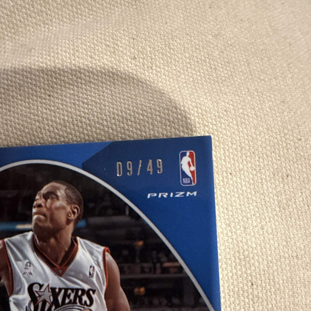 Panini Spectra 2020 21 Dikembe Mutombo Radiant Prizm Auto 09/49 RSI DMU3