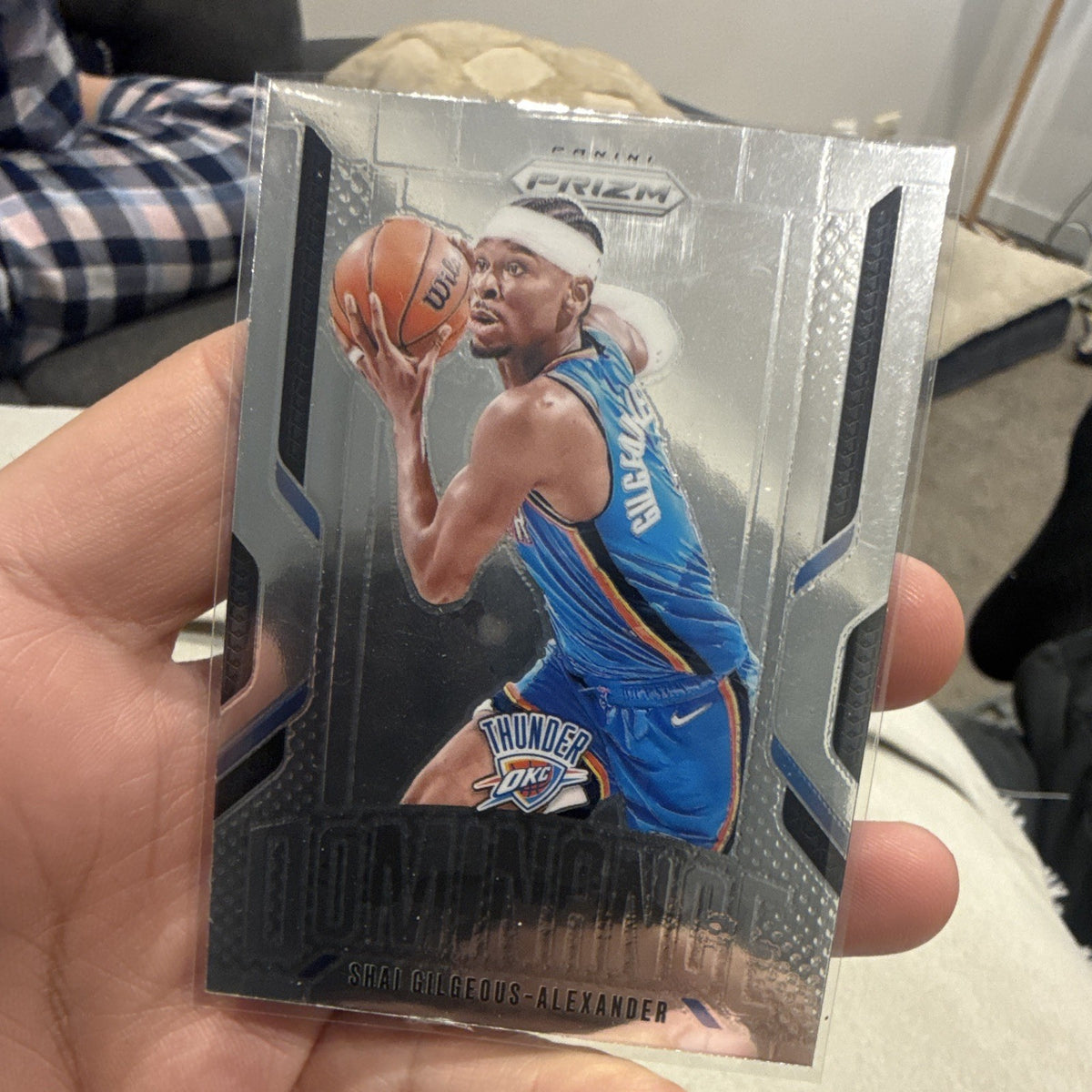 Panini 2024 25 Prizm Basketball Dominance #11 Shai Gilgeous Alexander OKC0