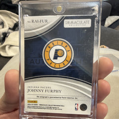 Panini Immaculate Collection Johnny Furphy Rookie Auto RAI-FUR 01/243