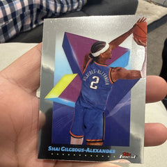Topps Finest Shai Gilgeous Alexander Oklahoma City Thunder 2023 24 #67 Hologram0