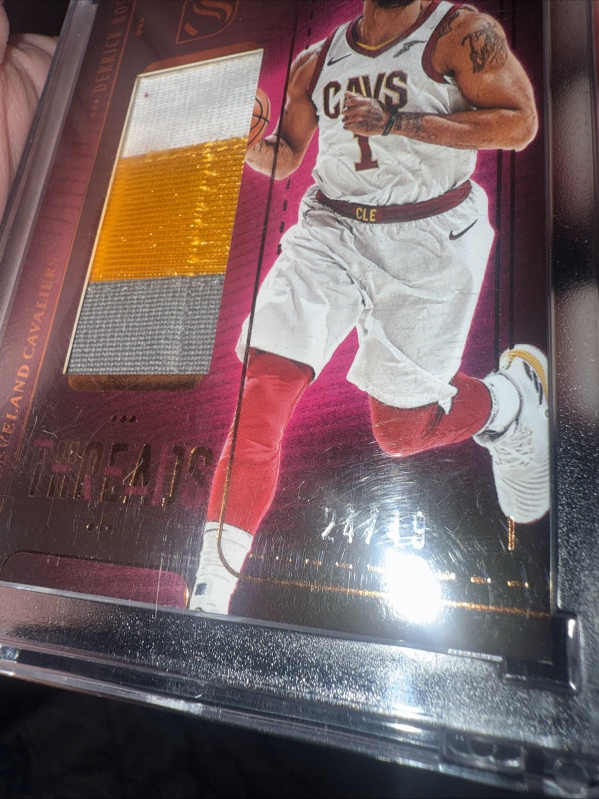 2024 25 Panini Silhouette Threads Derrick Rose Bronze parallel4