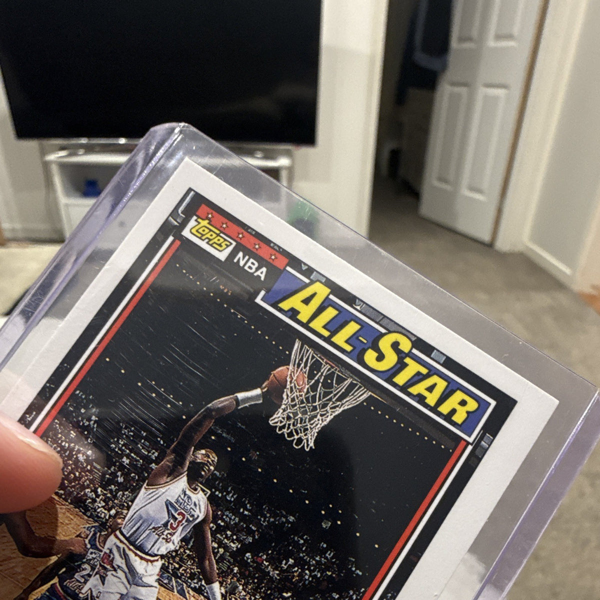 Topps 1991 92 NBA All Star Insert #121 Patrick Ewing Trading Card2
