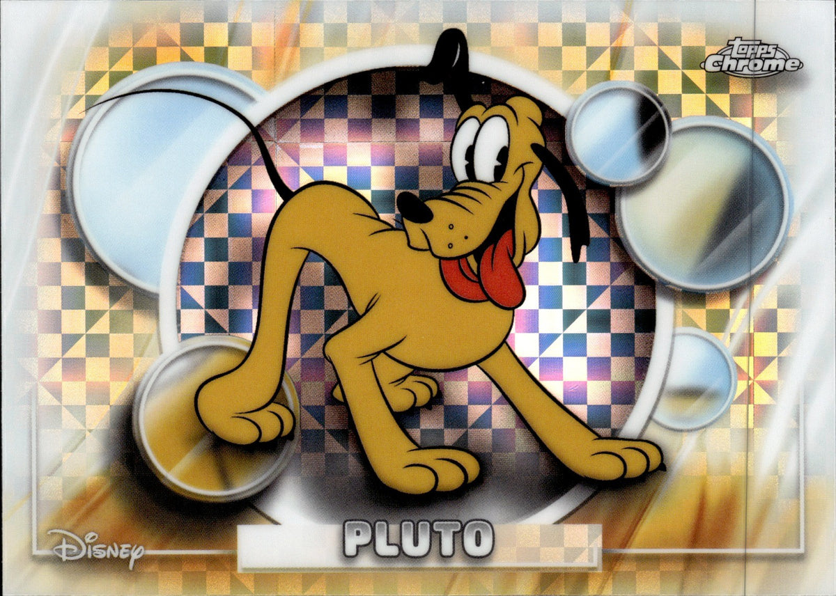 Pluto Base Topps Chrome Disney   X Fractor 53 NM0