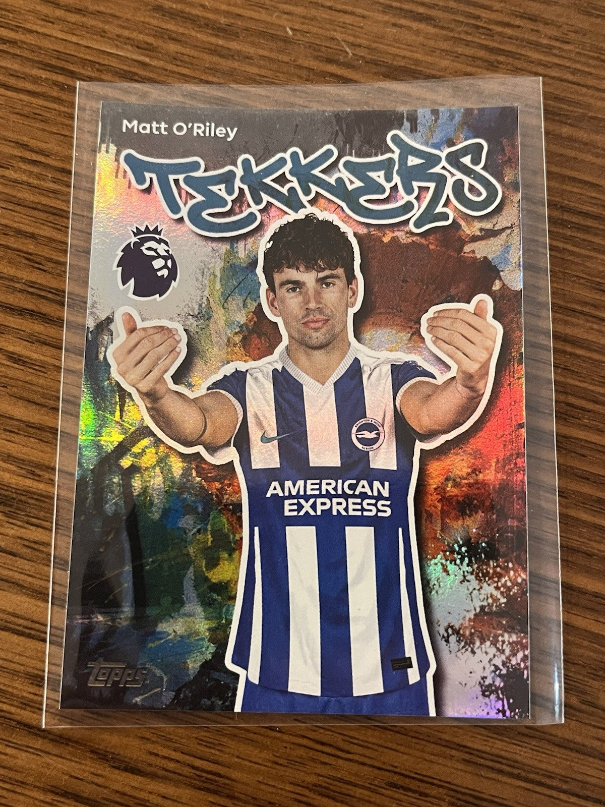 Topps Premier League 2025/26 TeKKers Matt O'Riley Brighton & Hove Albion 901