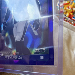 Topps 2025 Topps Chrome Rookies Malaki Starks Baltimore Ravens RC #347 39/751