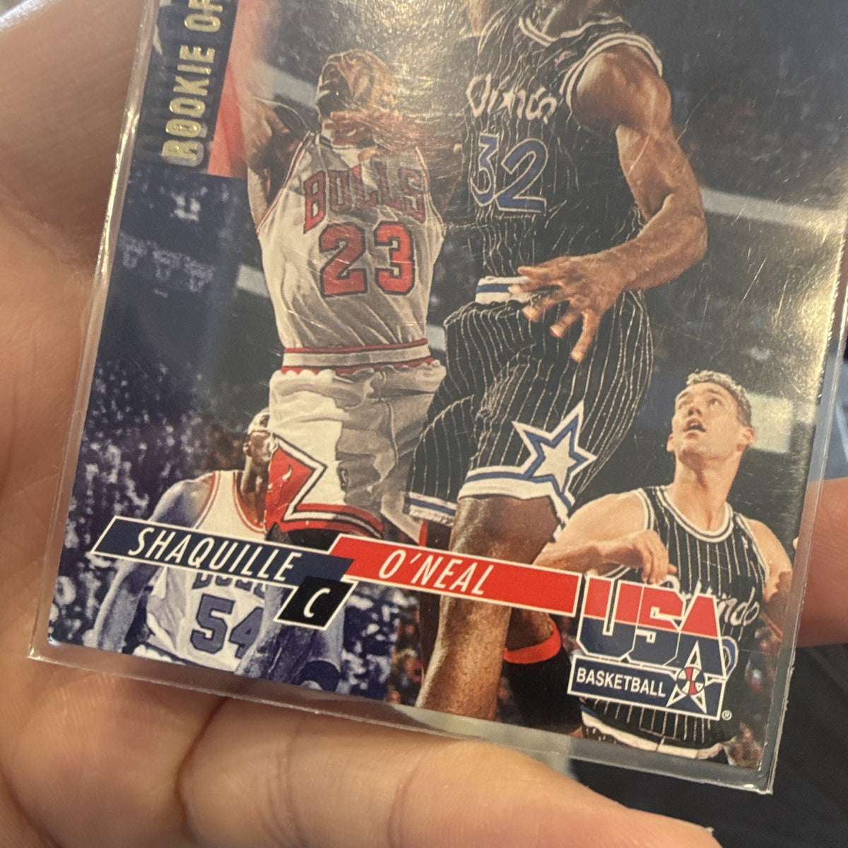 Upper Deck 1994 USA Basketball Shaquille O'Neal Career Highlights #50 Rookie3