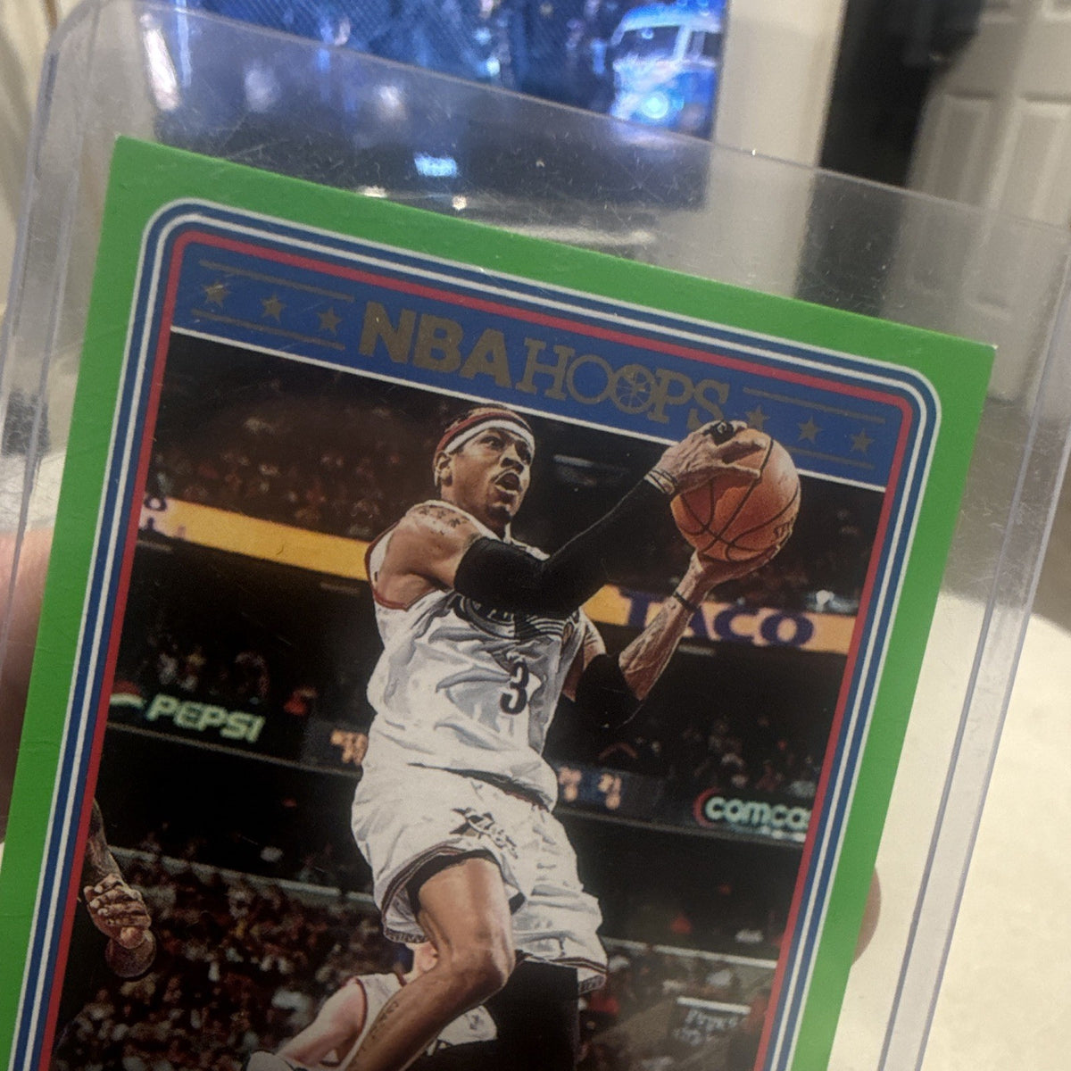 Panini 2023 24 NBA Hoops Allen Iverson Philadelphia 76ers #296 Parallel3