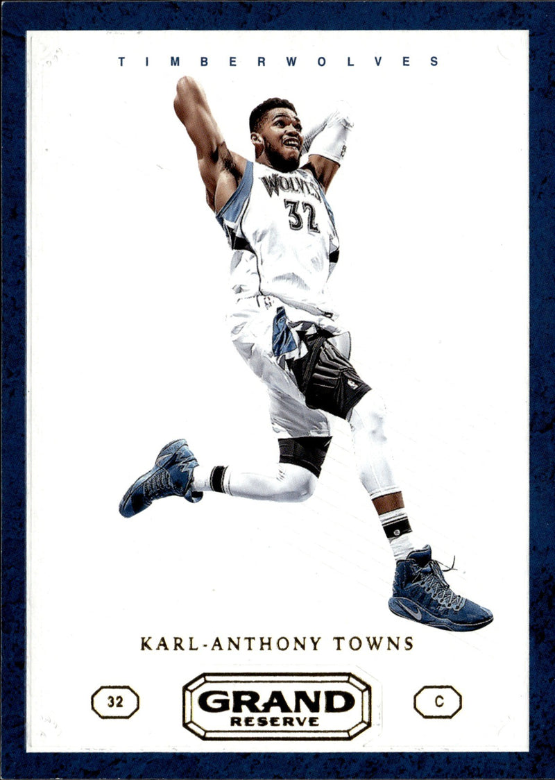 Karl Anthony Towns Base Panini Grand Reserve 79 NM0