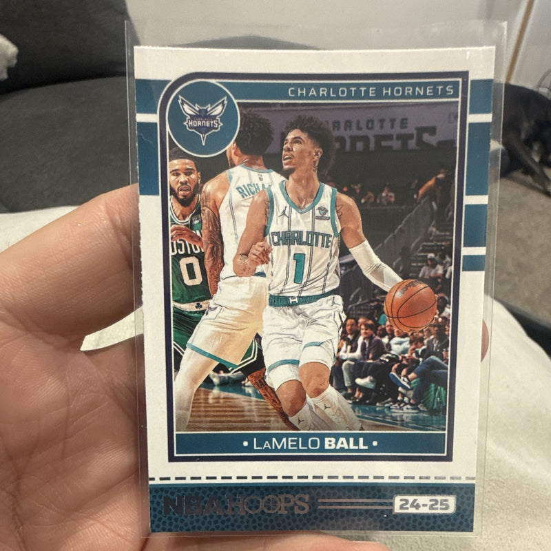 Panini NBA Hoops 2024 25 LaMelo Ball Base Set Charlotte Hornets #1820