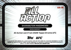 Sharabutdin Magomedov All Action AA 19 Topps Chrome UFC   All Action NM1