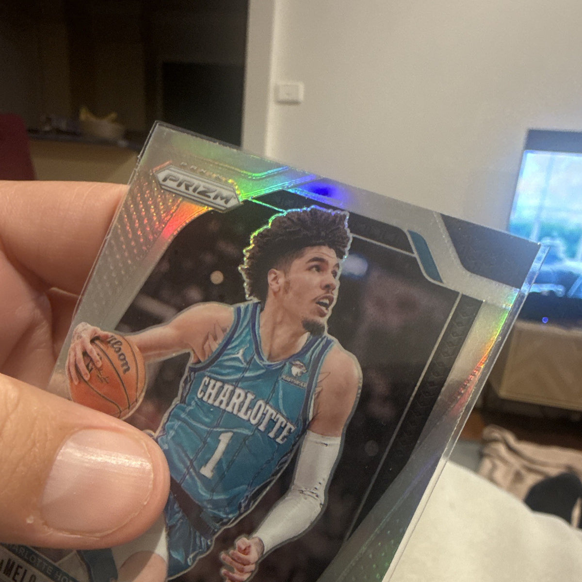 Panini Prizm 2024 25 LaMelo Ball Base Set Charlotte Hornets #302