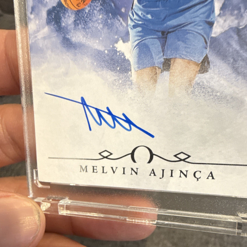 Panini Origins 2024-25 Melvin Ajinca Rookie Autographs Auto RC RA-MJA Mavericks1