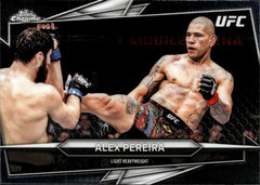 Alex Pereira Base 90 Topps Chrome NM0