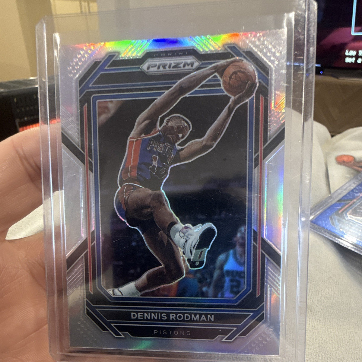 Panini 2022 23 Prizm Basketball Dennis Rodman Insert Detroit Pistons #291 PRIZM0