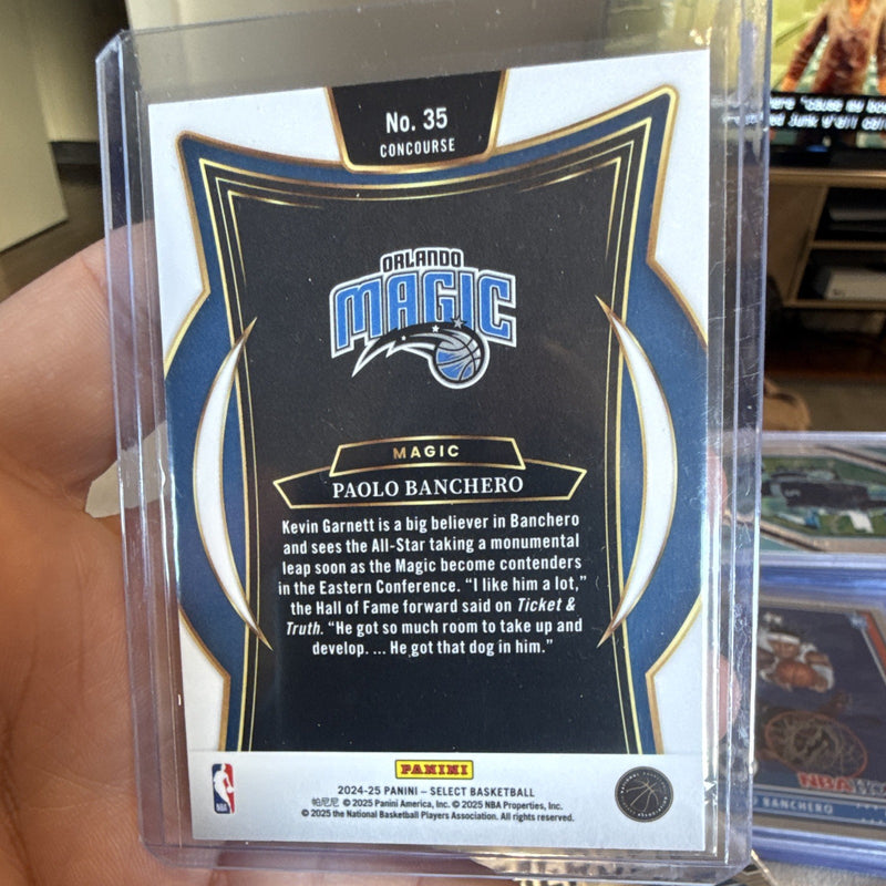 Panini 2024 25 Select Basketball Paolo Banchero Concourse Base #35 Magic1