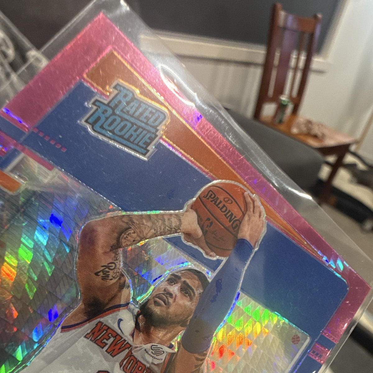 Panini 2020 21 Donruss Optic Obi Toppin Rated Rookie #158 Pink Parallel2