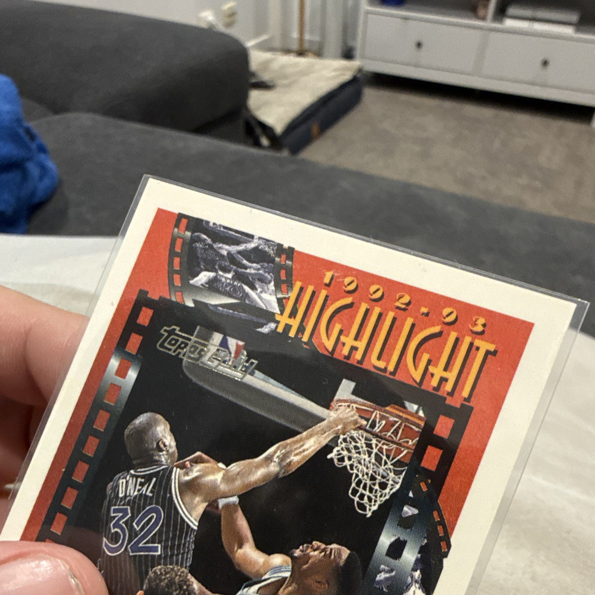 Topps Gold 1992-93 Highlight 3 Shaquille O'Neal Orlando Magic ROY Votes2