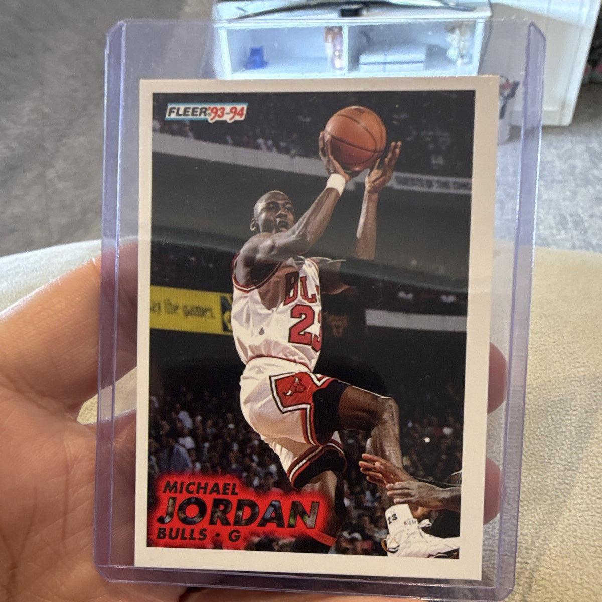 Fleer Michael Jordan Base Set 1993 94 Fleer Chicago Bulls #28 Card0