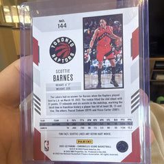 Panini Chronicles Score Scottie Barnes Rookie Toronto Raptors #144 2021 221