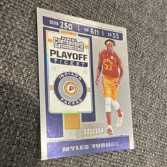 2019 20 Panini Contenders Myles Turner Playoff Ticket #84 Pacers 121/1994