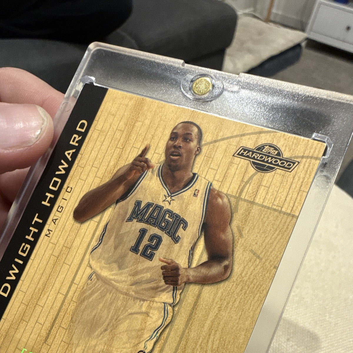 Topps 2008 09 Hardwood Dwight Howard Hardwood Signatures HS DH Auto 32/393