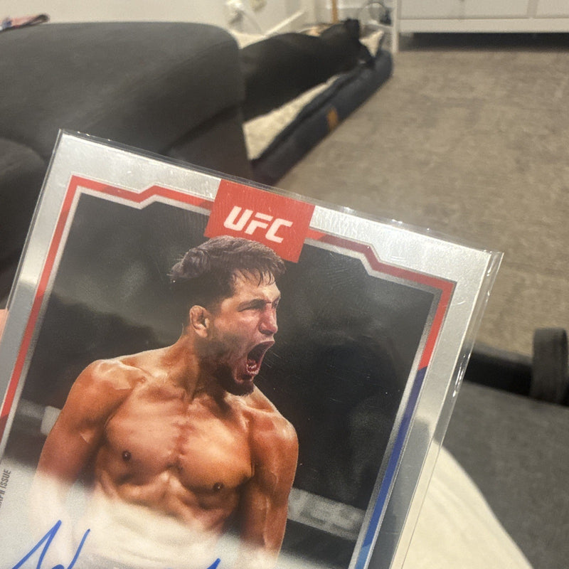 Topps 2025 Topps Chrome UFC Adrian Yanez Chrome Veteran Signature Auto CVA AY2