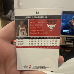 Fleer Ultra 04 05 Jamal Crawford Base Set Chicago Bulls #84 Basketball Card1