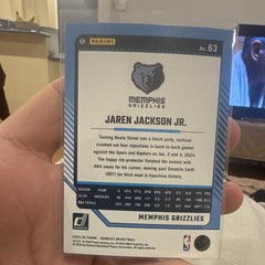 Panini Donruss 2024 25 Basketball Jaren Jackson Jr Memphis Grizzlies #631