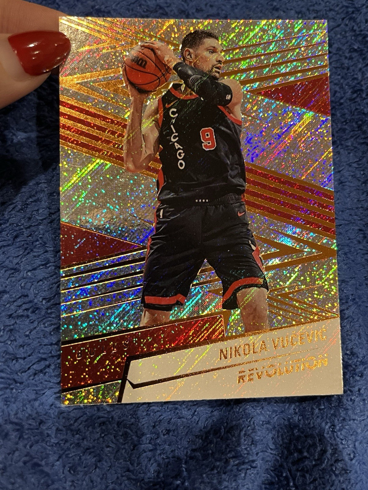 Panini Revolution 2024 25 Nikola Vučević Parallel Chicago Bulls #801