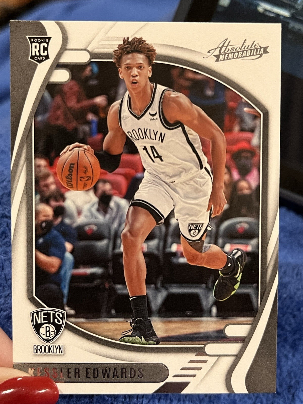Panini Kessler Edwards Rookie 2021 22 Chronicles Absolute Basketball 216 Nets1