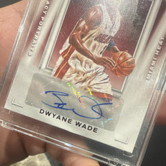 Panini Dwyane Wade 2022 23 Court Kings Legacy Portraits Auto 18/49 LP DWB3