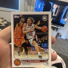 Topps Luke Travers Perth Wildcats #67 2022 NBL Basketball Trading Card0